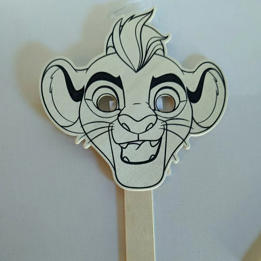 NWT Lion King Bundle 3 Wood Masks Disney Family Crafts Michael's